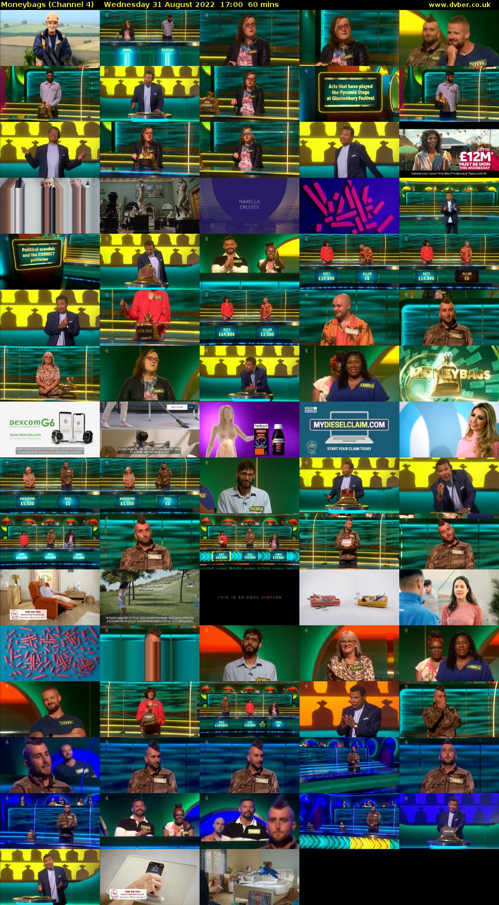 Moneybags (Channel 4) Wednesday 31 August 2022 17:00 - 18:00