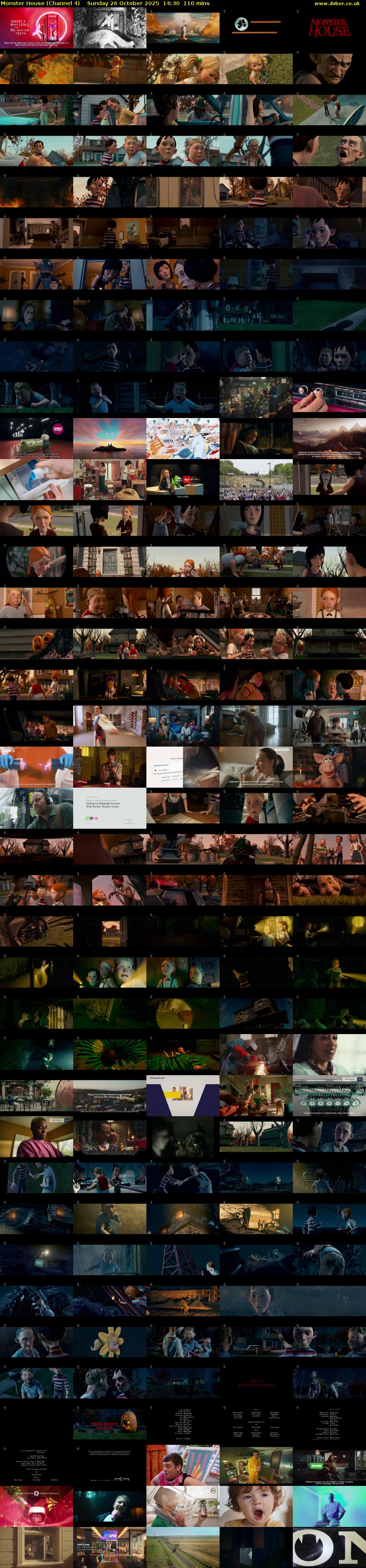 Monster House (Channel 4) Sunday 26 October 2025 14:30 - 16:20