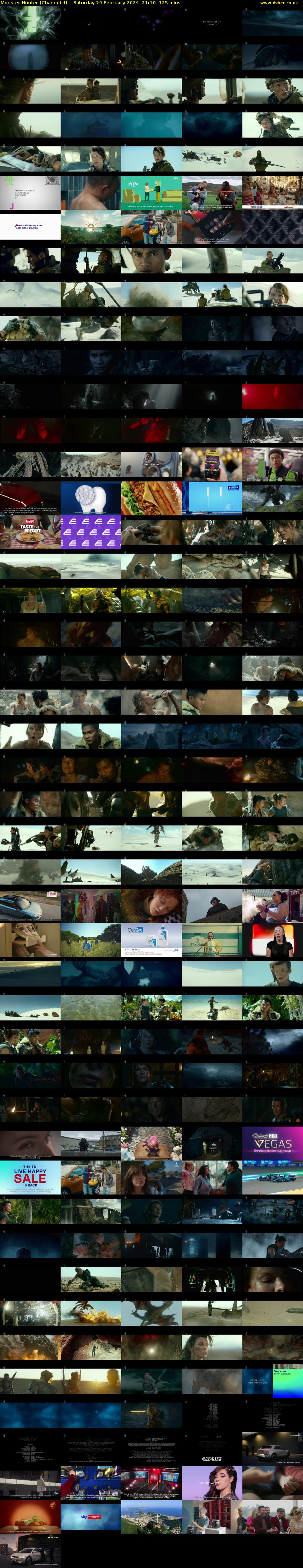 Monster Hunter (Channel 4) Saturday 24 February 2024 21:10 - 23:15