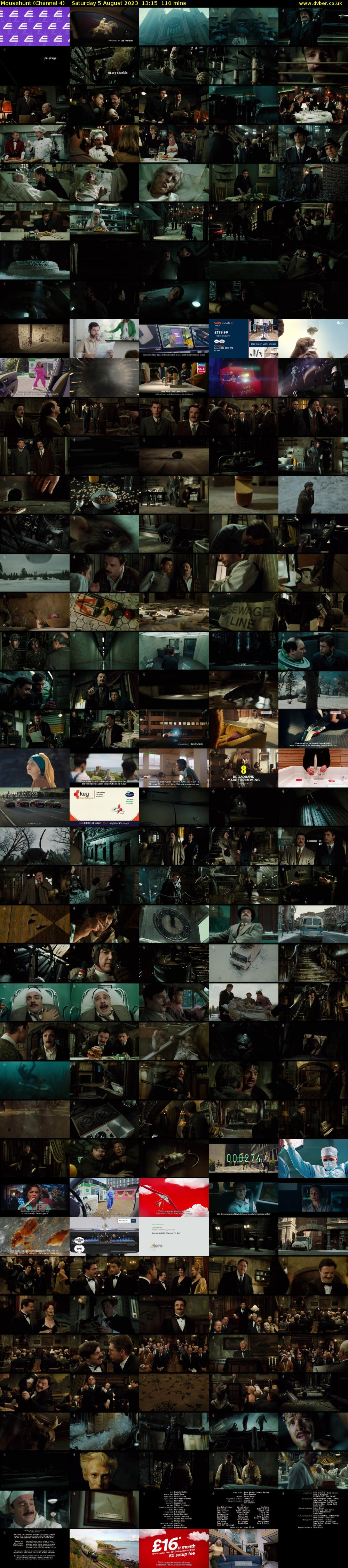 Mousehunt (Channel 4) Saturday 5 August 2023 13:15 - 15:05