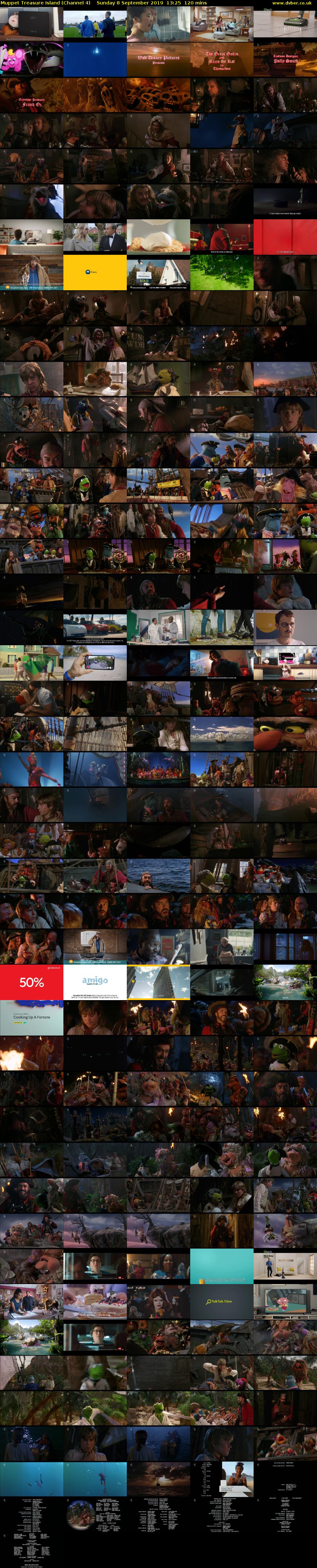 Muppet Treasure Island (Channel 4) Sunday 8 September 2019 13:25 - 15:25