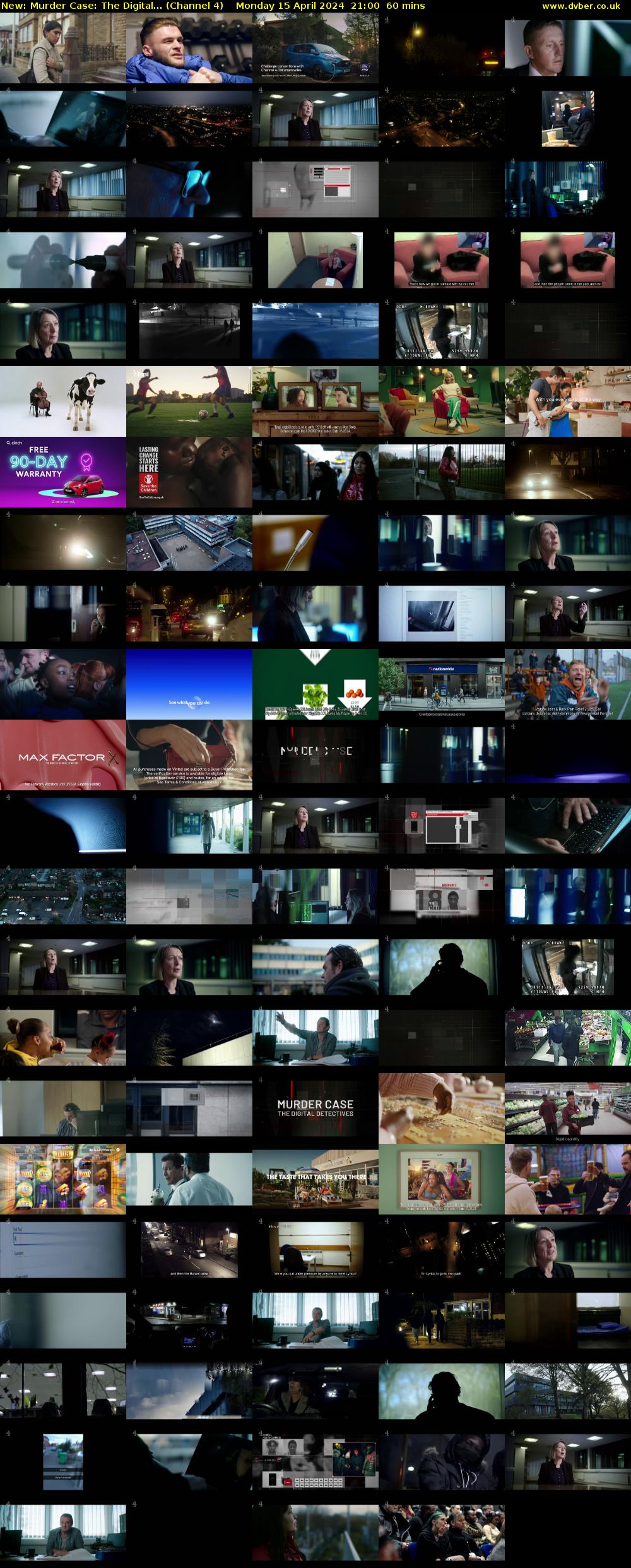 Murder Case: The Digital... (Channel 4) Monday 15 April 2024 21:00 - 22:00