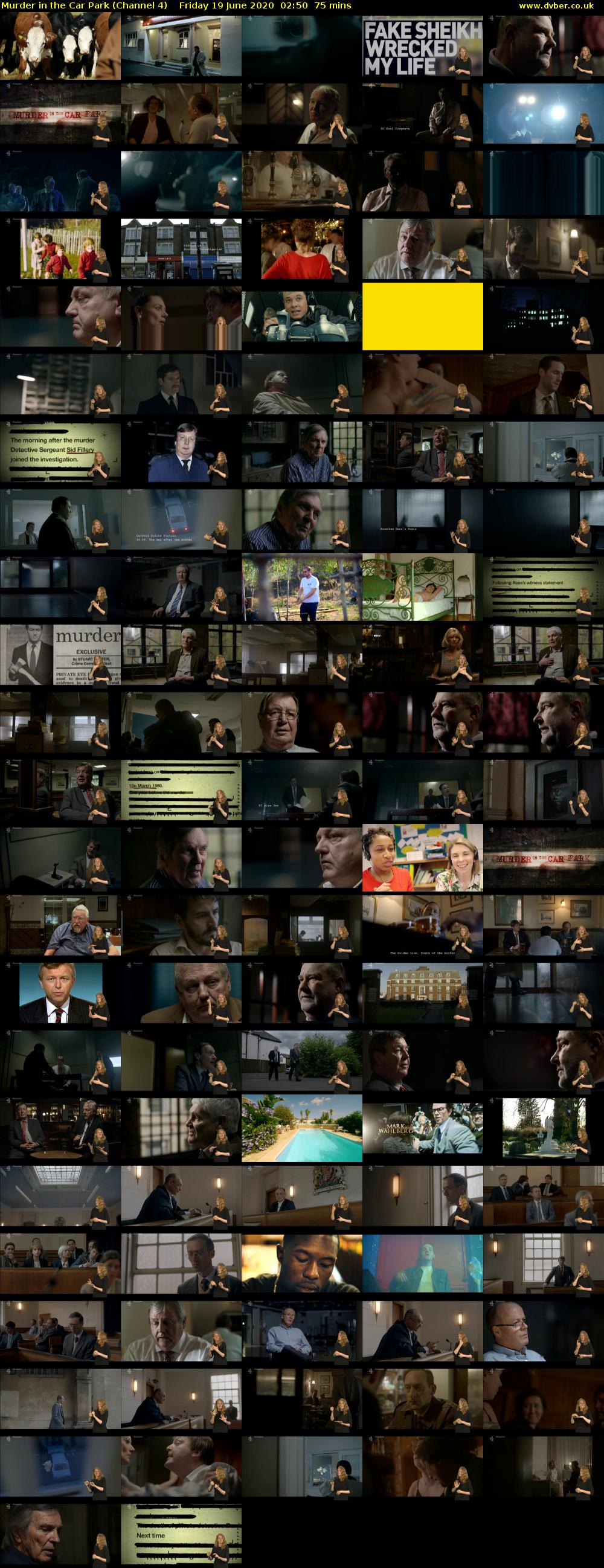 Murder in the Car Park (Channel 4) Friday 19 June 2020 02:50 - 04:05