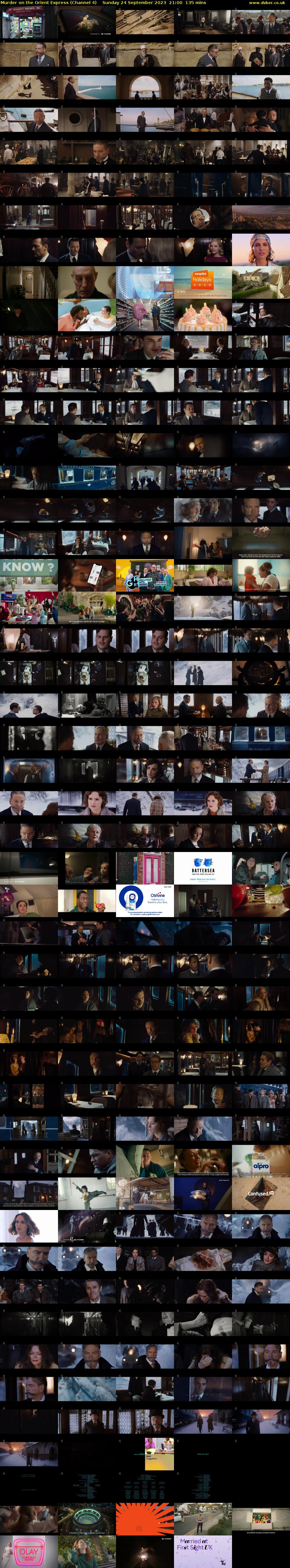 Murder on the Orient Express (Channel 4) Sunday 24 September 2023 21:00 - 23:15