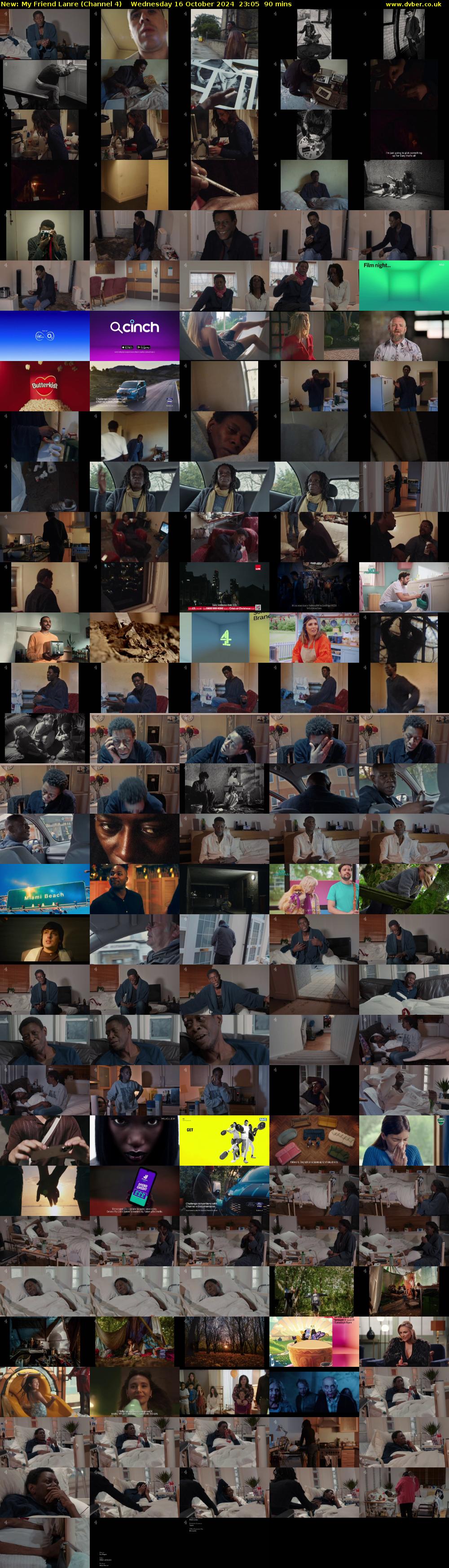 My Friend Lanre (Channel 4) Wednesday 16 October 2024 23:05 - 00:35