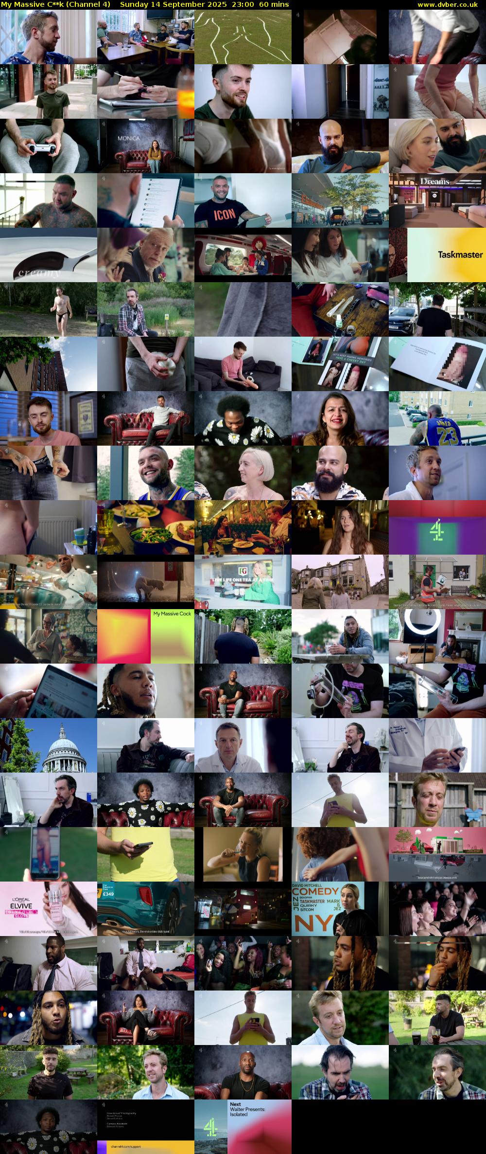 My Massive C**k (Channel 4) Sunday 14 September 2025 23:00 - 00:00