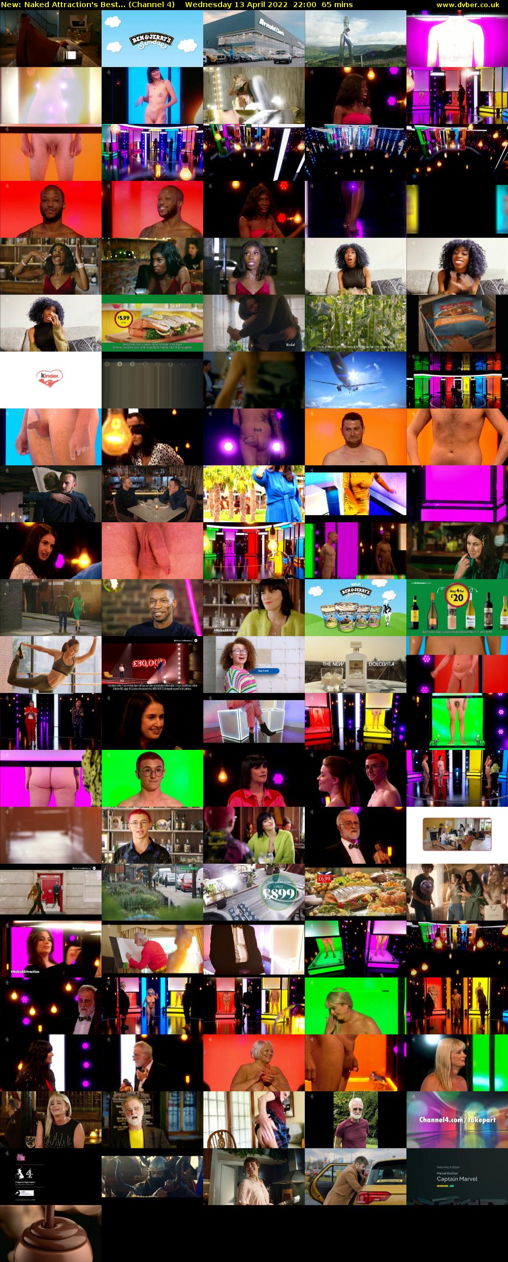Naked Attraction's Best... (Channel 4) Wednesday 13 April 2022 22:00 - 23:05