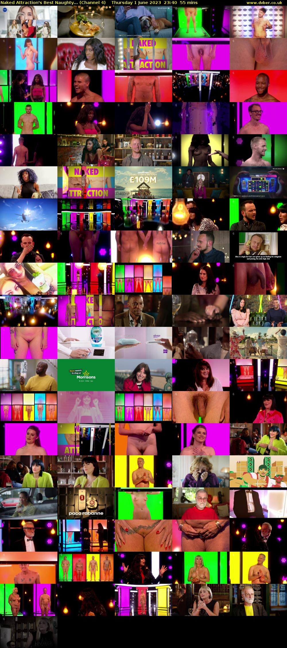 Naked Attraction's Best Naughty... (Channel 4) Thursday 1 June 2023 23:40 - 00:35