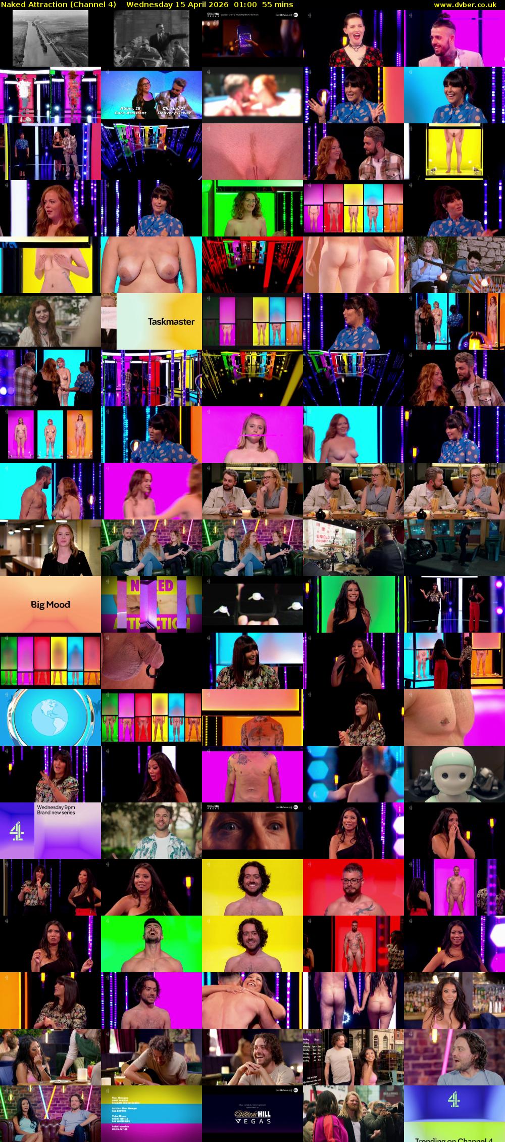Naked Attraction (Channel 4) Wednesday 15 April 2026 01:00 - 01:55