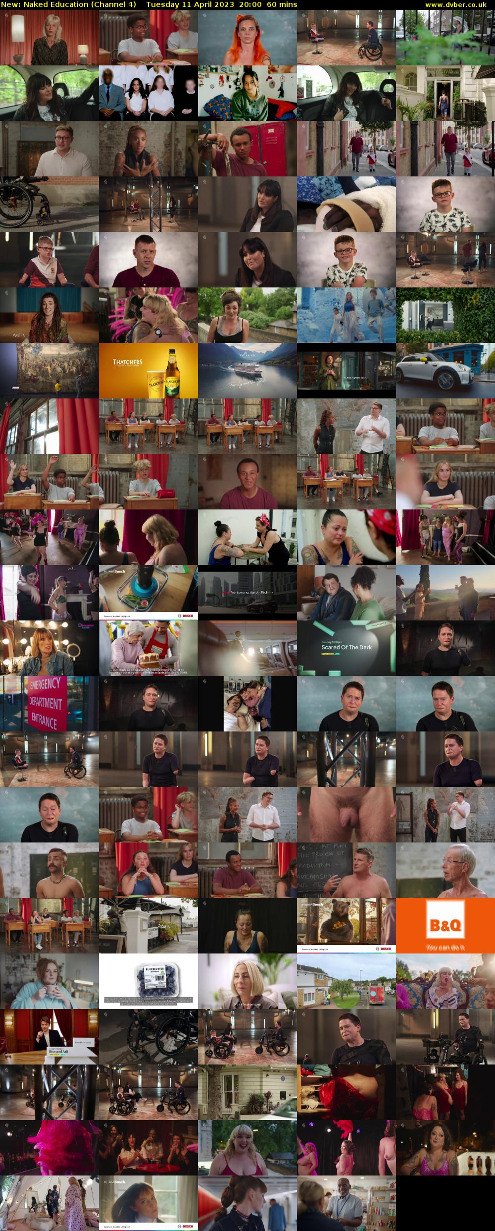 Naked Education (Channel 4) Tuesday 11 April 2023 20:00 - 21:00