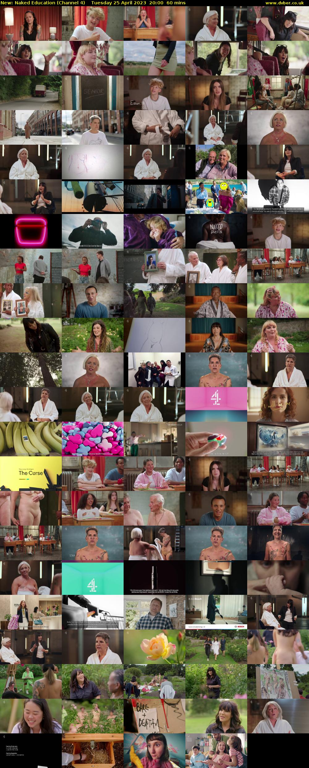 Naked Education (Channel 4) Tuesday 25 April 2023 20:00 - 21:00