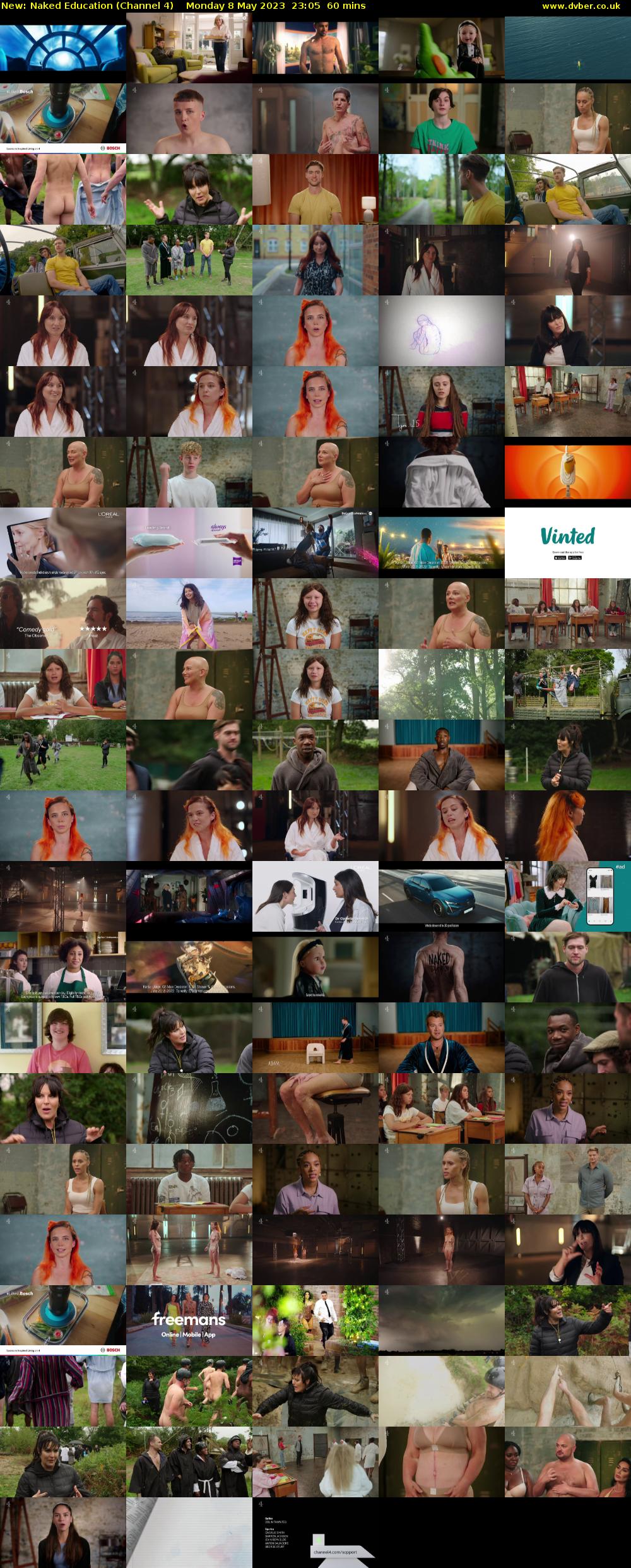 Naked Education (Channel 4) Monday 8 May 2023 23:05 - 00:05