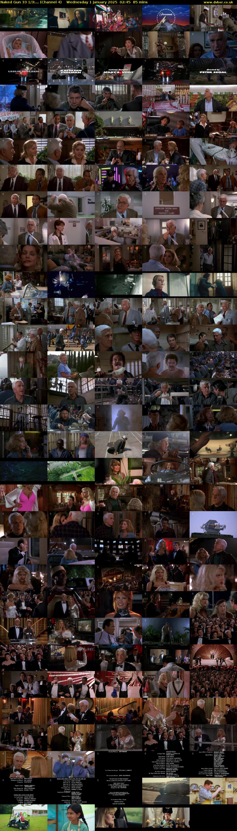 Naked Gun 33 1/3:... (Channel 4) Wednesday 1 January 2025 02:45 - 04:10