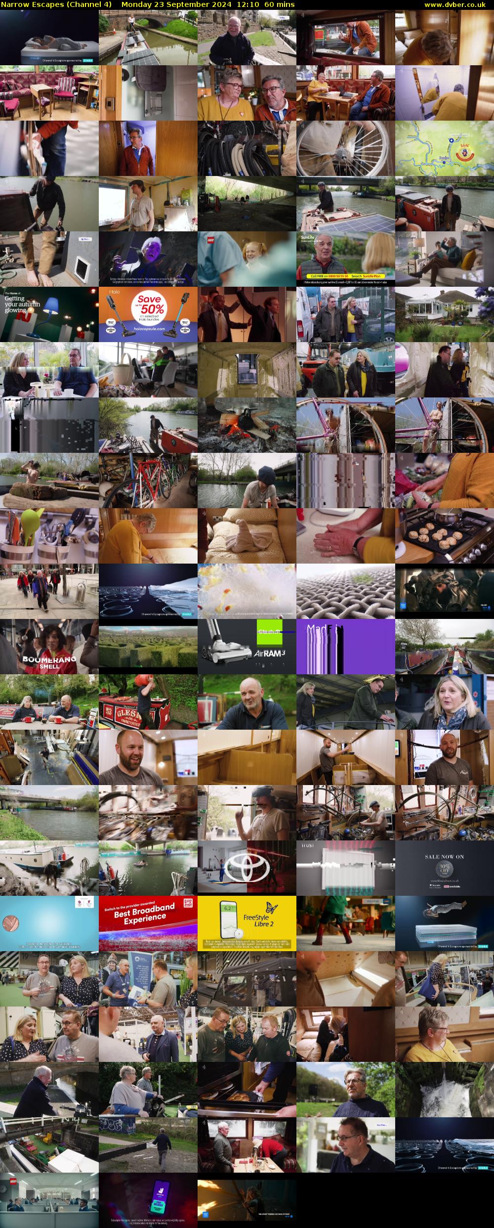 Narrow Escapes (Channel 4) Monday 23 September 2024 12:10 - 13:10