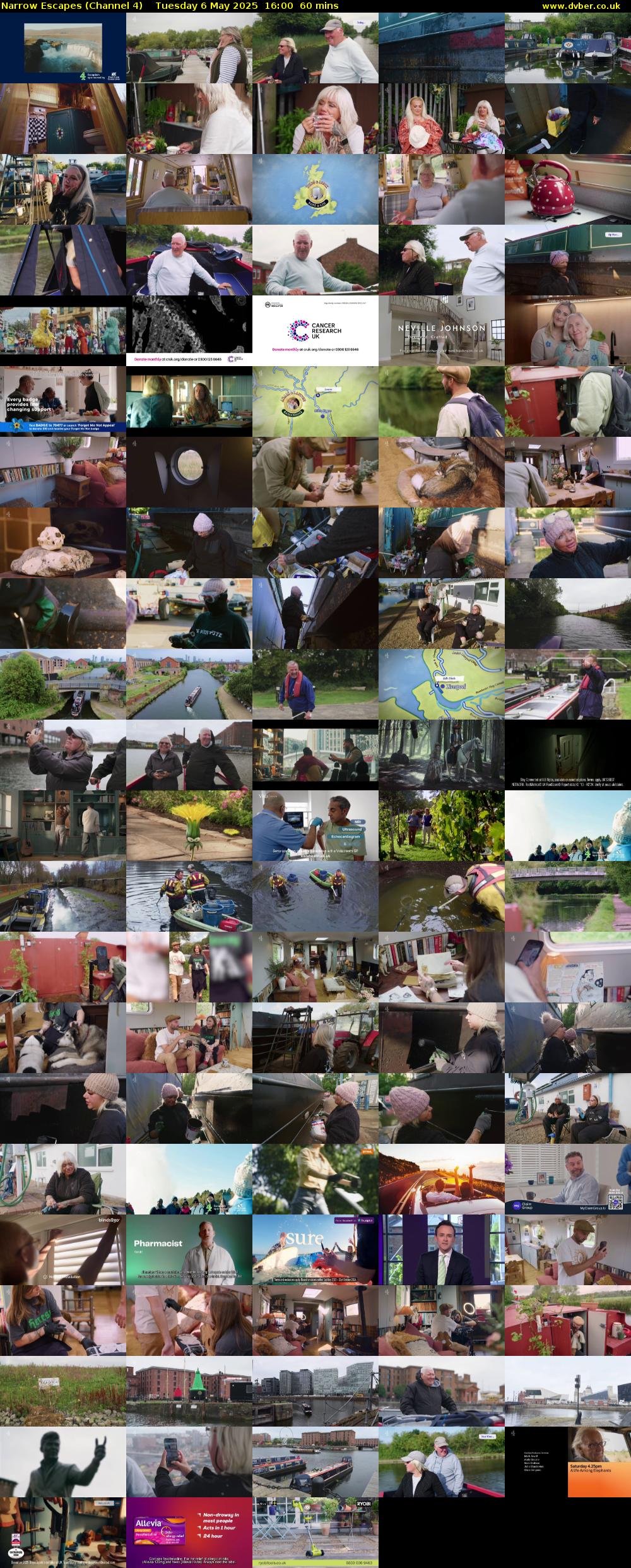 Narrow Escapes (Channel 4) Tuesday 6 May 2025 16:00 - 17:00