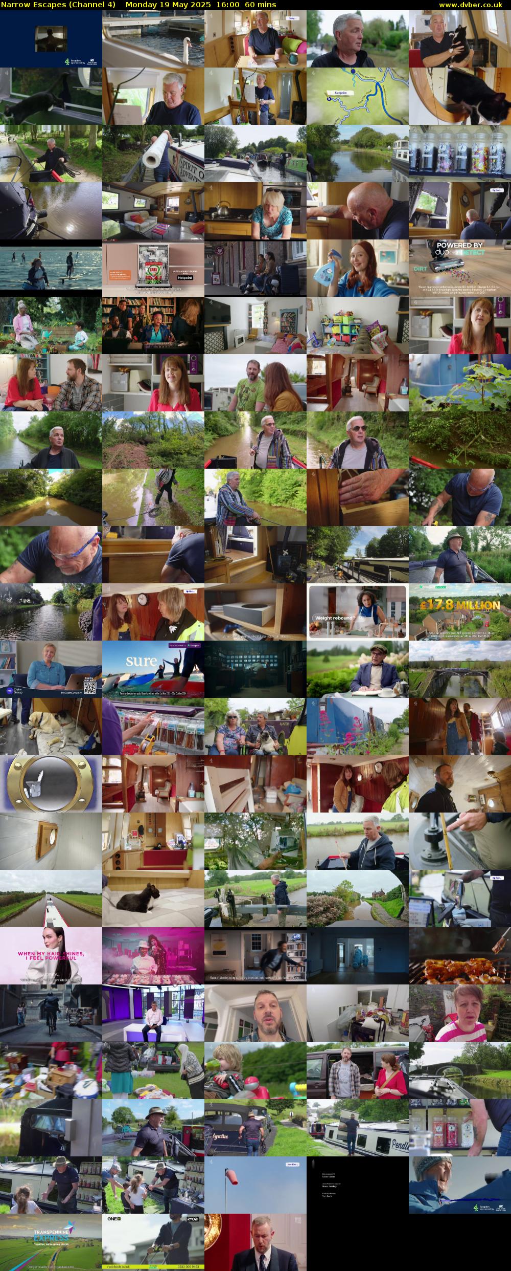 Narrow Escapes (Channel 4) Monday 19 May 2025 16:00 - 17:00
