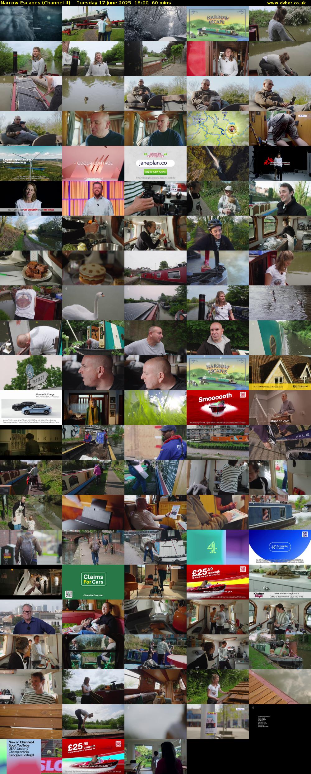 Narrow Escapes (Channel 4) Tuesday 17 June 2025 16:00 - 17:00