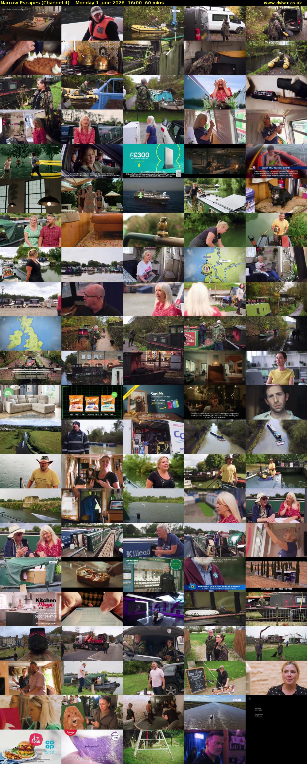 Narrow Escapes (Channel 4) Monday 1 June 2026 16:00 - 17:00