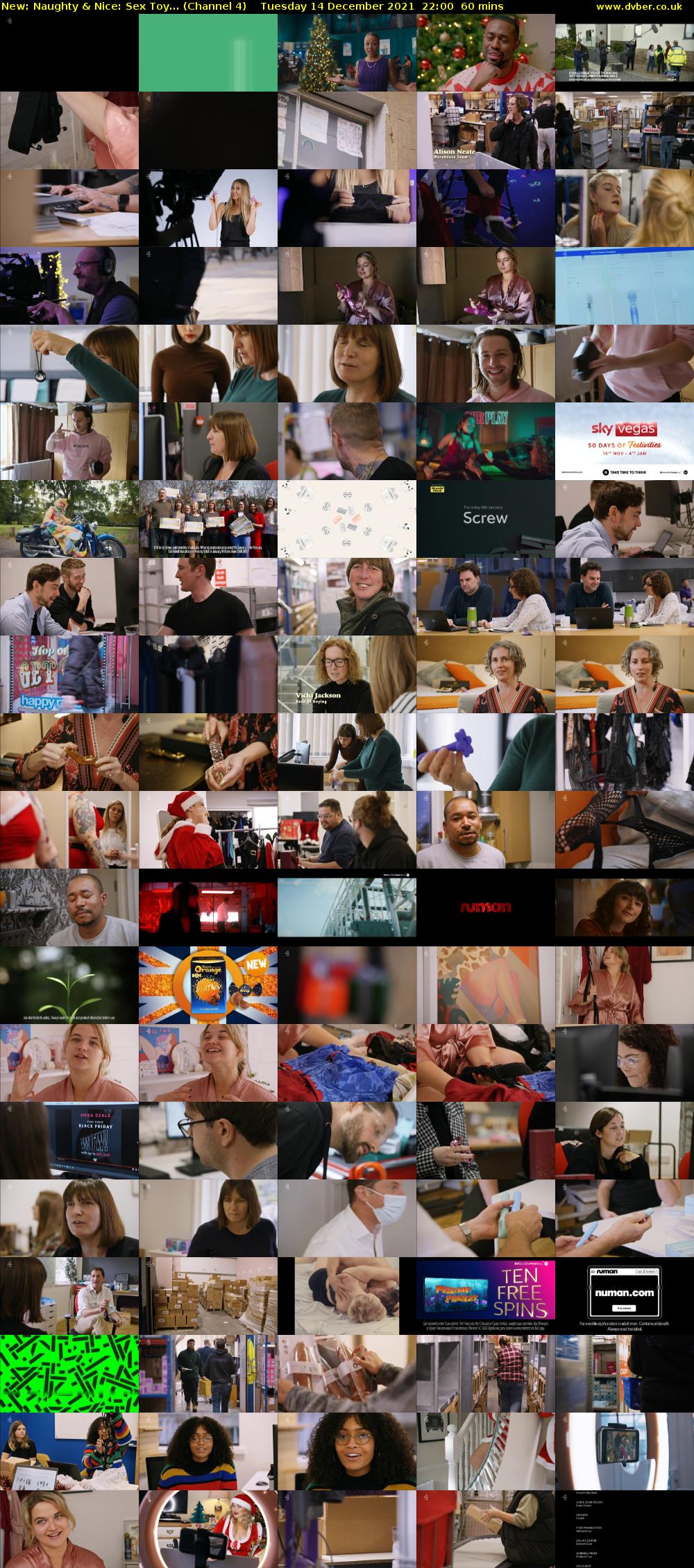 Naughty & Nice: Sex Toy... (Channel 4) Tuesday 14 December 2021 22:00 - 23:00