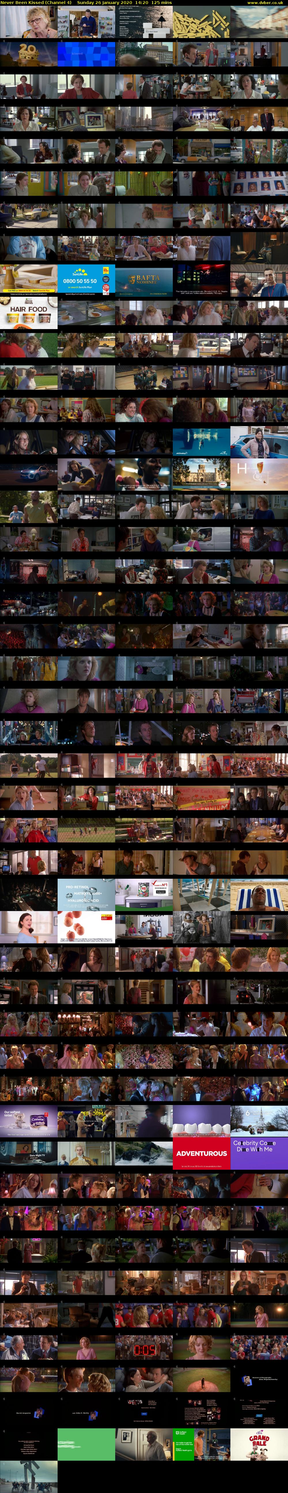 Never Been Kissed (Channel 4) Sunday 26 January 2020 14:20 - 16:25