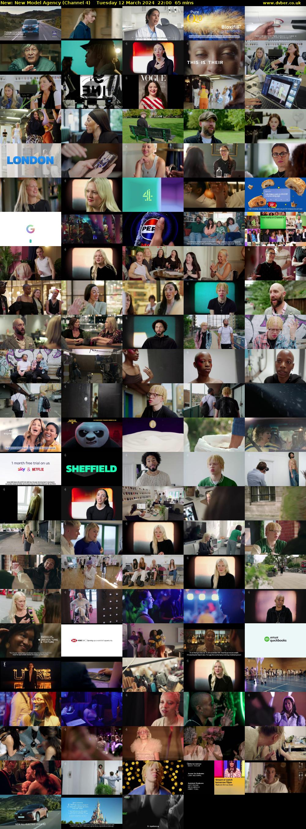 New Model Agency (Channel 4) Tuesday 12 March 2024 22:00 - 23:05