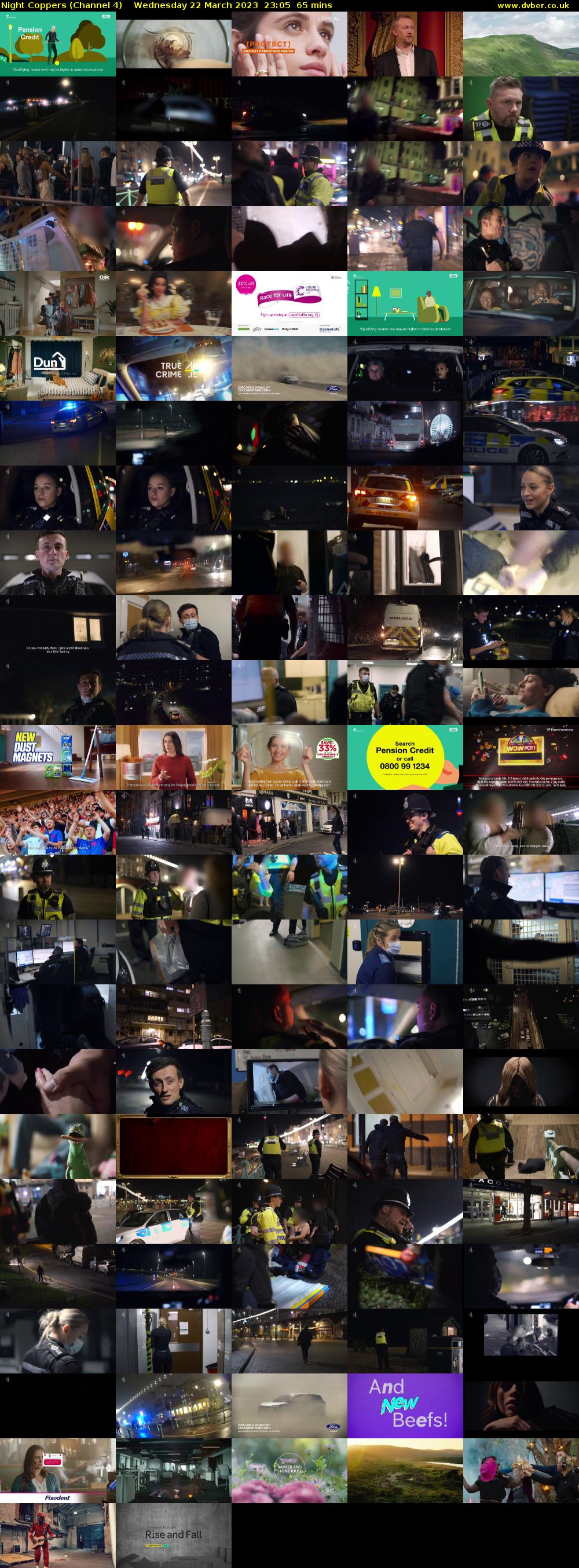 Night Coppers (Channel 4) Wednesday 22 March 2023 23:05 - 00:10