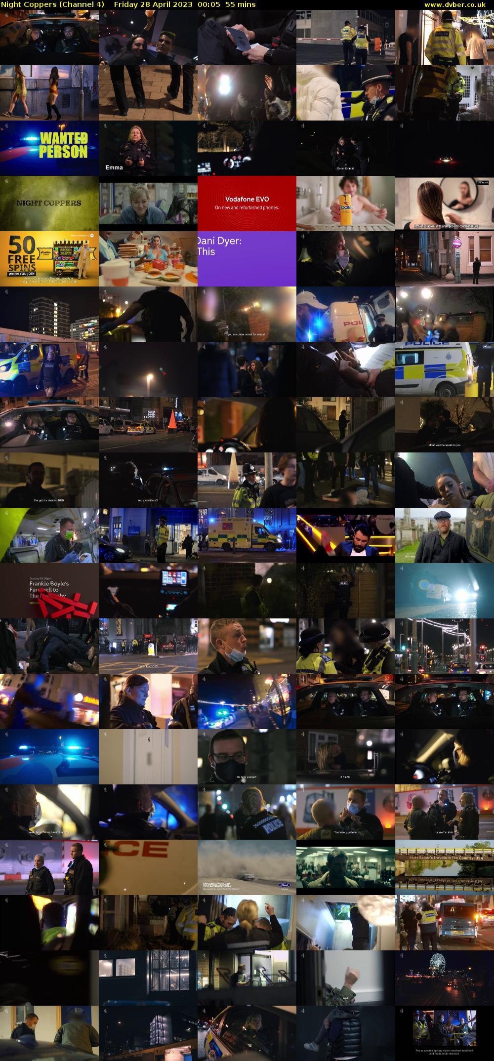 Night Coppers (Channel 4) Friday 28 April 2023 00:05 - 01:00