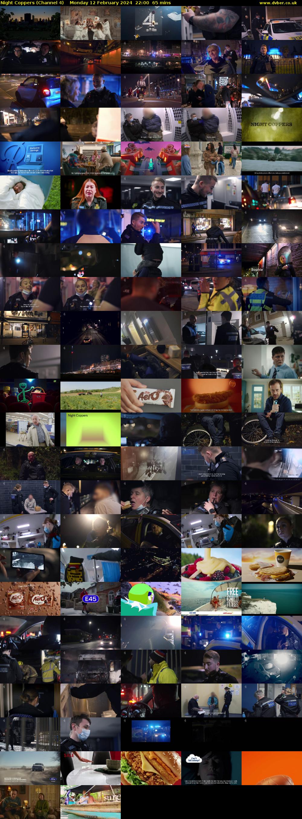 Night Coppers (Channel 4) Monday 12 February 2024 22:00 - 23:05