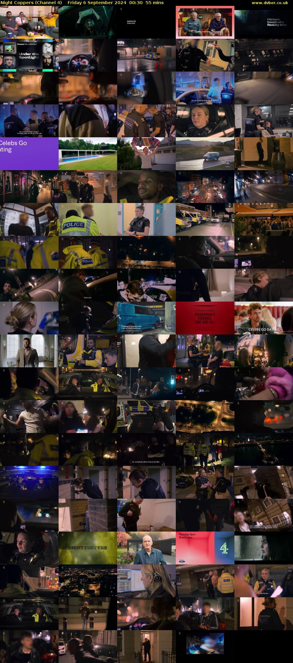 Night Coppers (Channel 4) Friday 6 September 2024 00:30 - 01:25