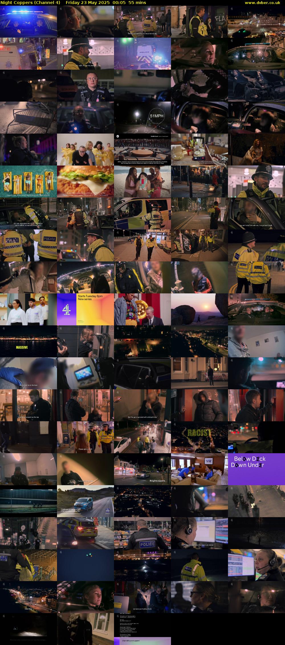 Night Coppers (Channel 4) Friday 23 May 2025 00:05 - 01:00