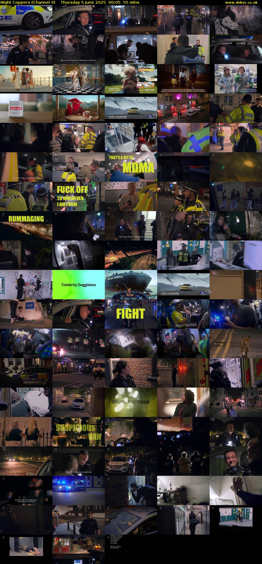 Night Coppers (Channel 4) Thursday 5 June 2025 00:05 - 01:00