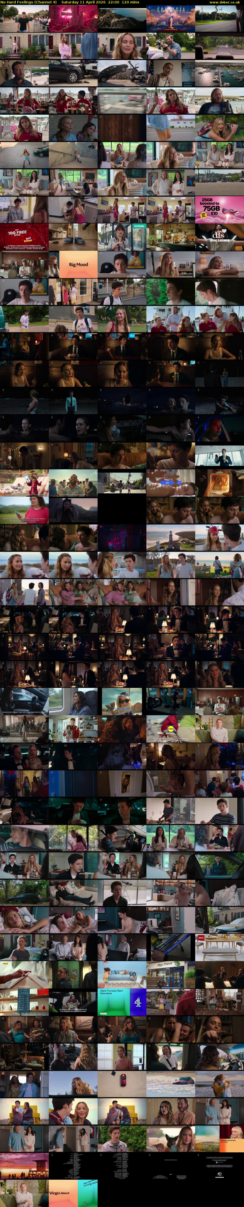 No Hard Feelings (Channel 4) Saturday 11 April 2026 22:00 - 00:00