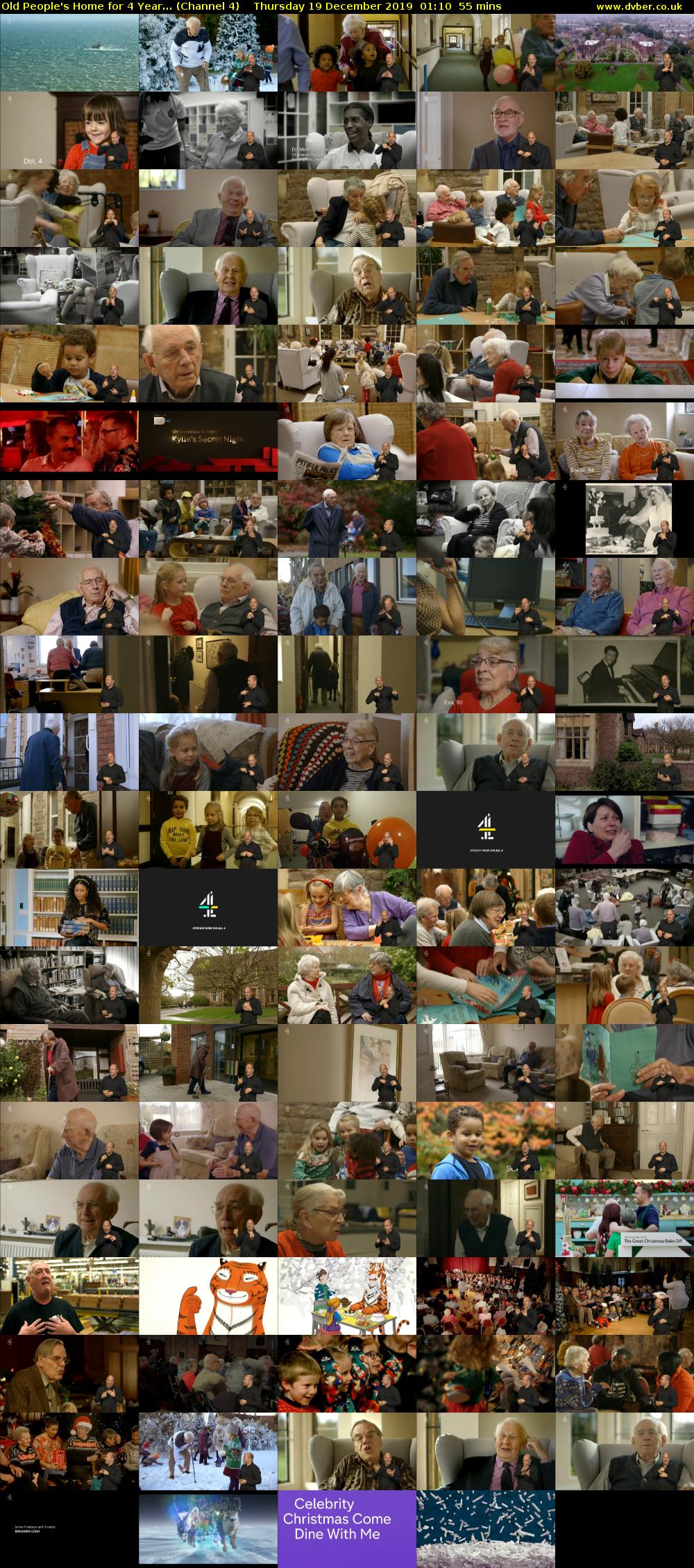 Old People's Home for 4 Year... (Channel 4) Thursday 19 December 2019 01:10 - 02:05