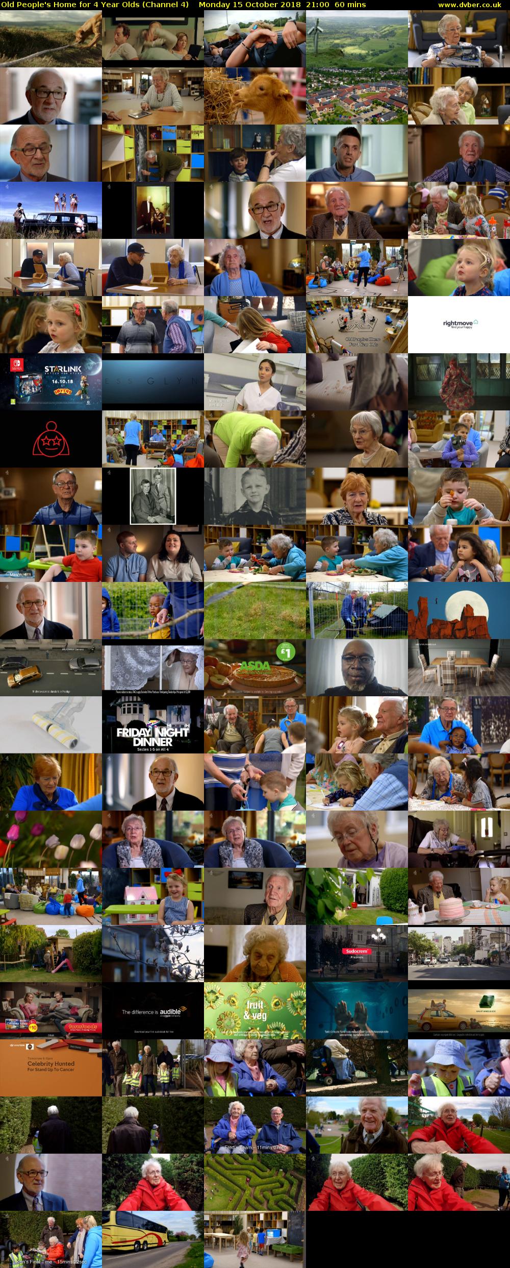 Old People's Home for 4 Year Olds (Channel 4) Monday 15 October 2018 21:00 - 22:00