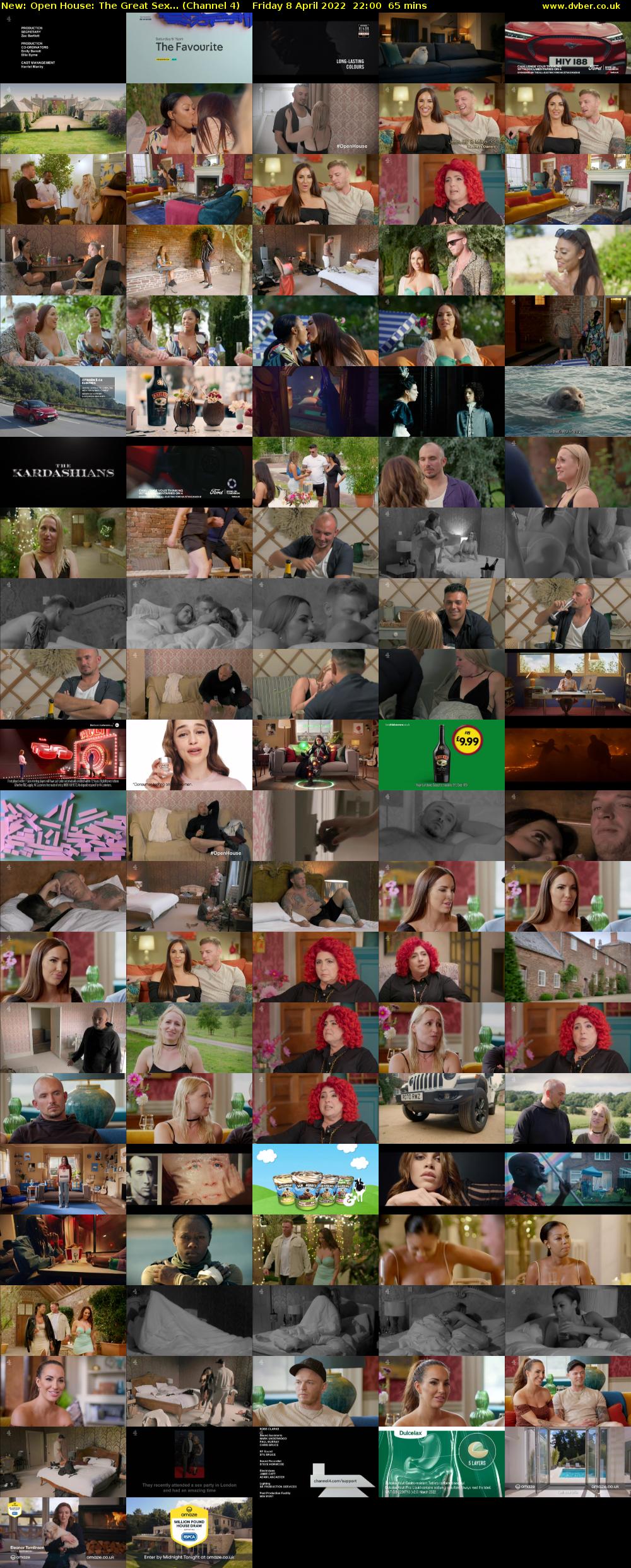 Open House: The Great Sex... (Channel 4) Friday 8 April 2022 22:00 - 23:05