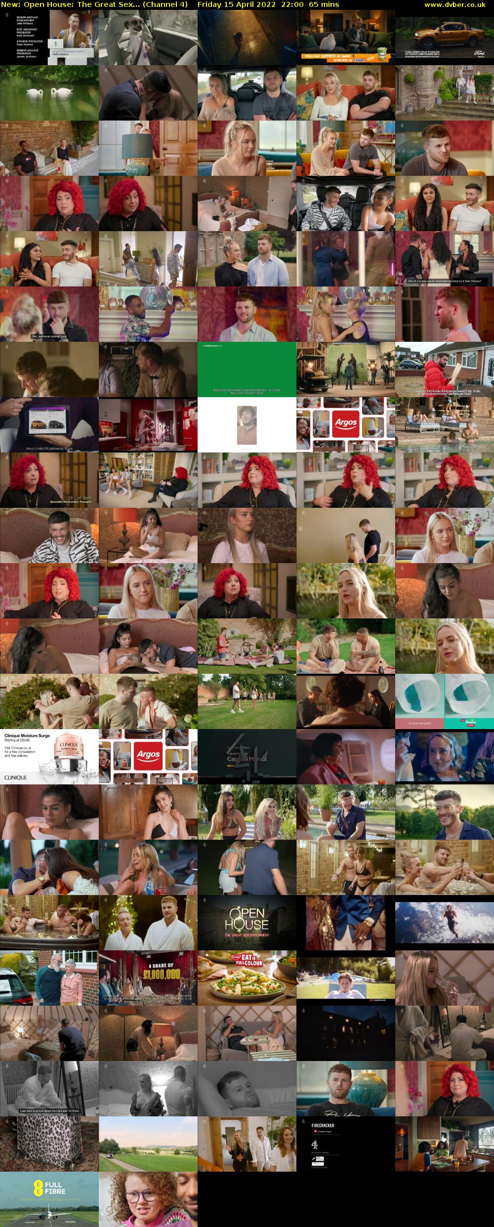 Open House: The Great Sex... (Channel 4) Friday 15 April 2022 22:00 - 23:05