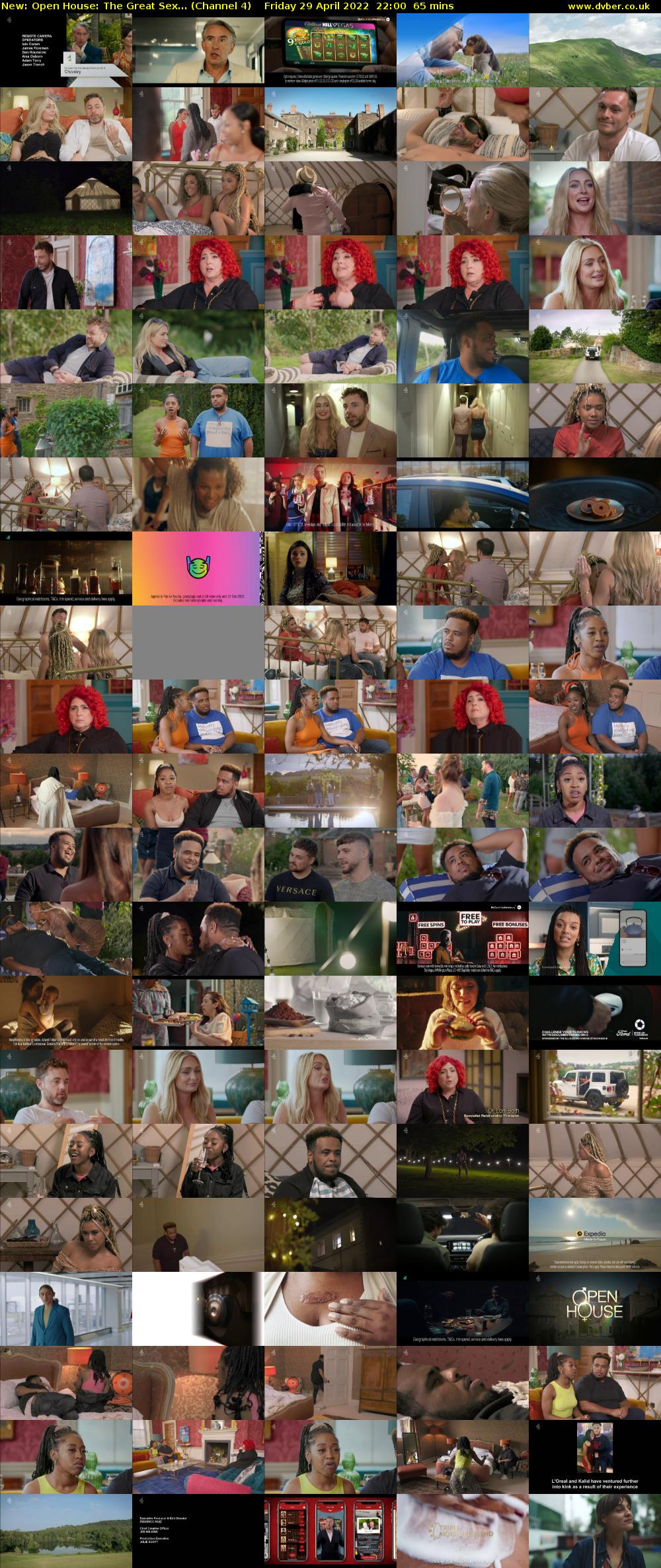 Open House: The Great Sex... (Channel 4) Friday 29 April 2022 22:00 - 23:05