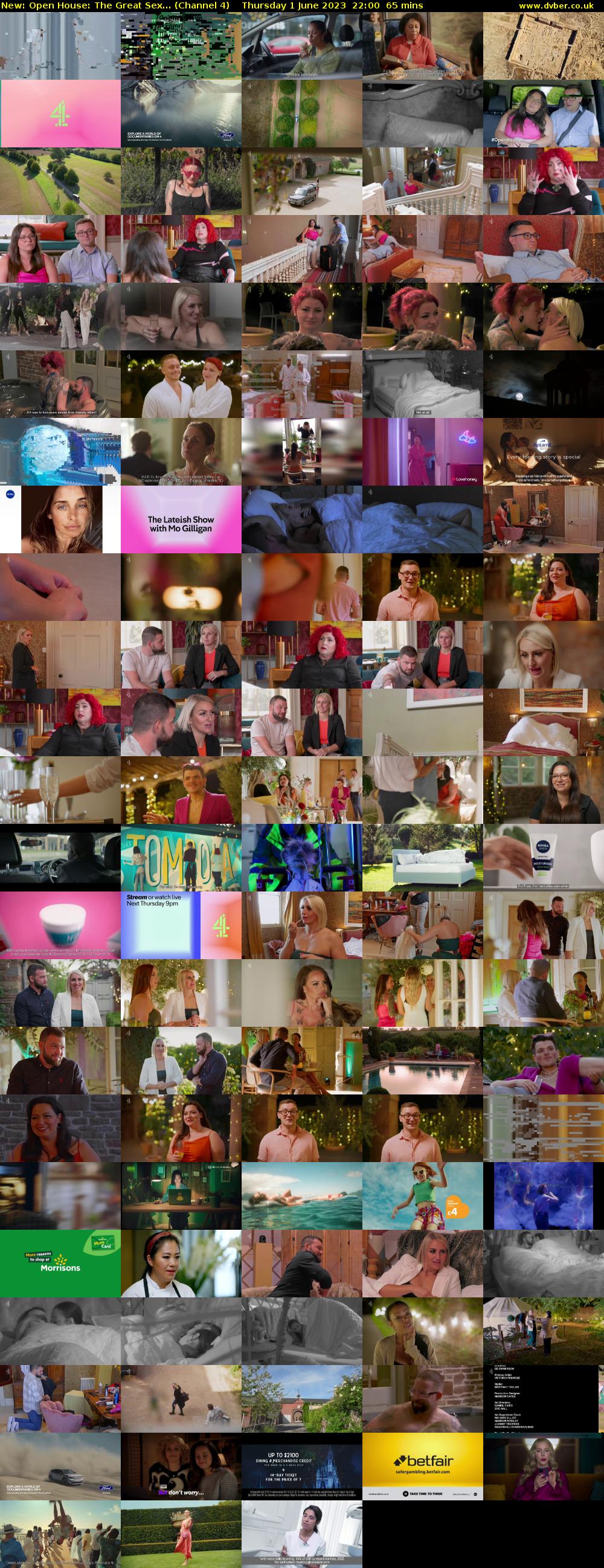 Open House: The Great Sex... (Channel 4) Thursday 1 June 2023 22:00 - 23:05