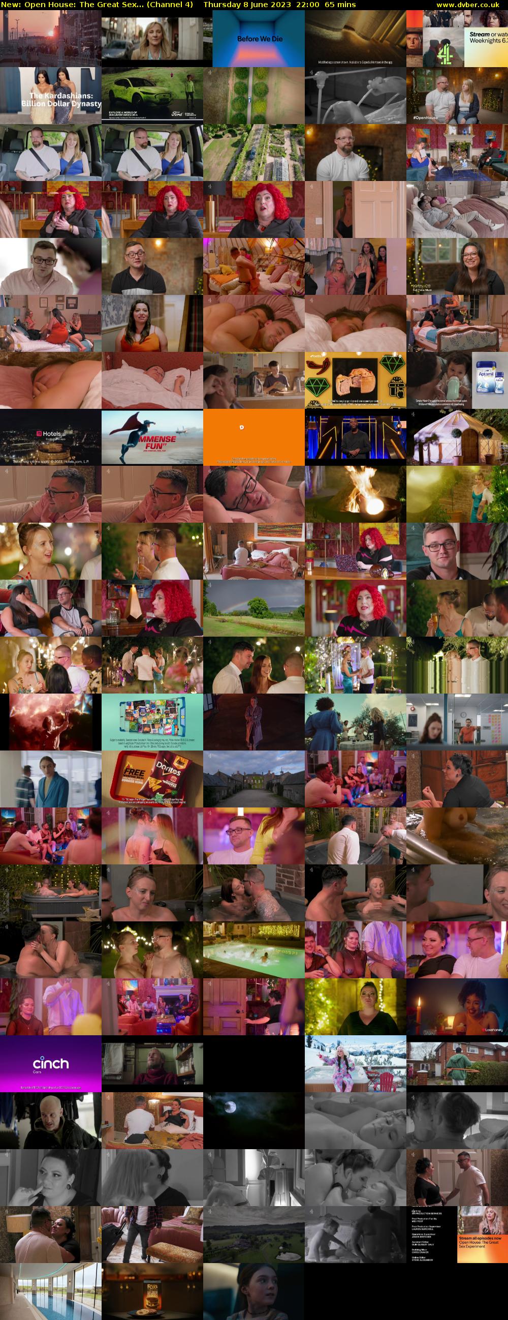 Open House: The Great Sex... (Channel 4) Thursday 8 June 2023 22:00 - 23:05