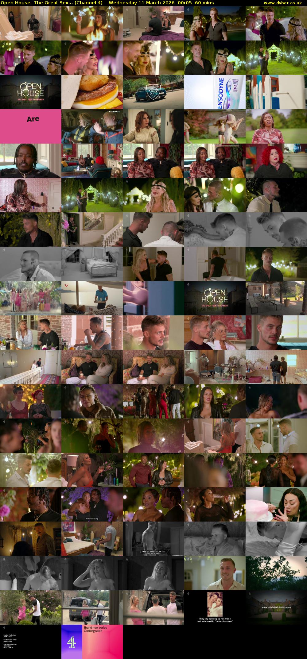 Open House: The Great Sex... (Channel 4) Wednesday 11 March 2026 00:05 - 01:05