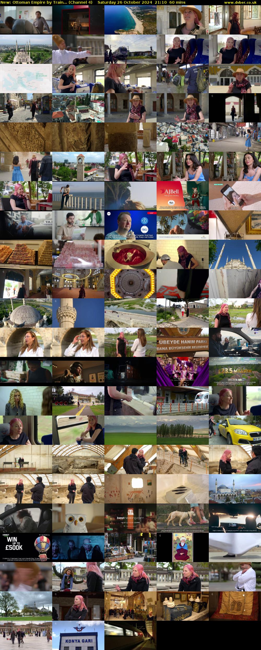 Ottoman Empire by Train... (Channel 4) Saturday 26 October 2024 21:10 - 22:10
