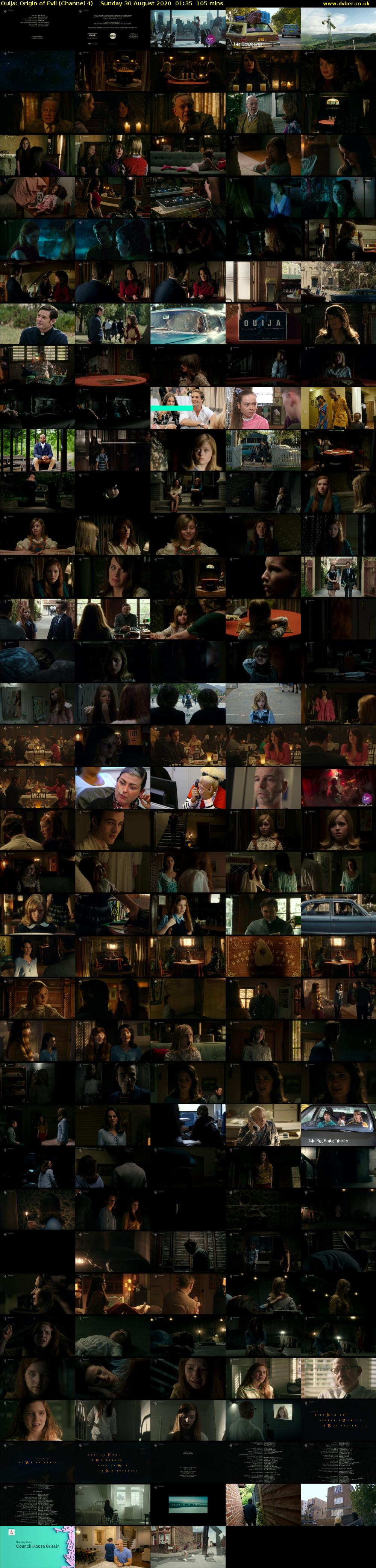 Ouija: Origin of Evil (Channel 4) Sunday 30 August 2020 01:35 - 03:20