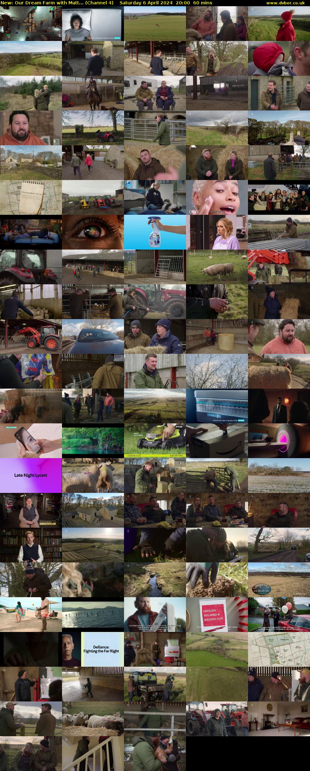 Our Dream Farm with Matt... (Channel 4) Saturday 6 April 2024 20:00 - 21:00