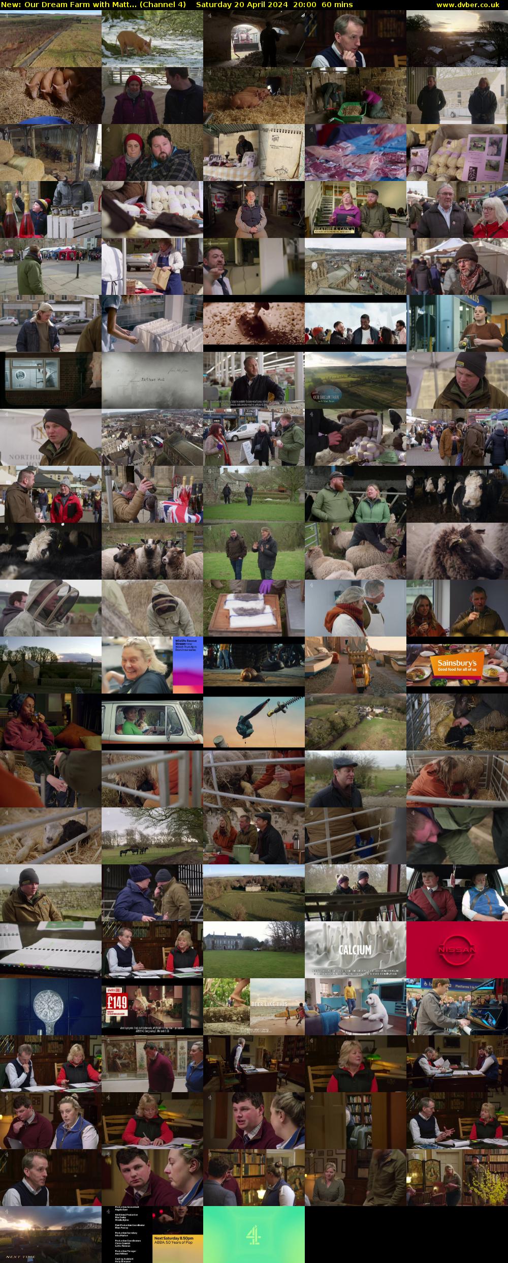Our Dream Farm with Matt... (Channel 4) Saturday 20 April 2024 20:00 - 21:00