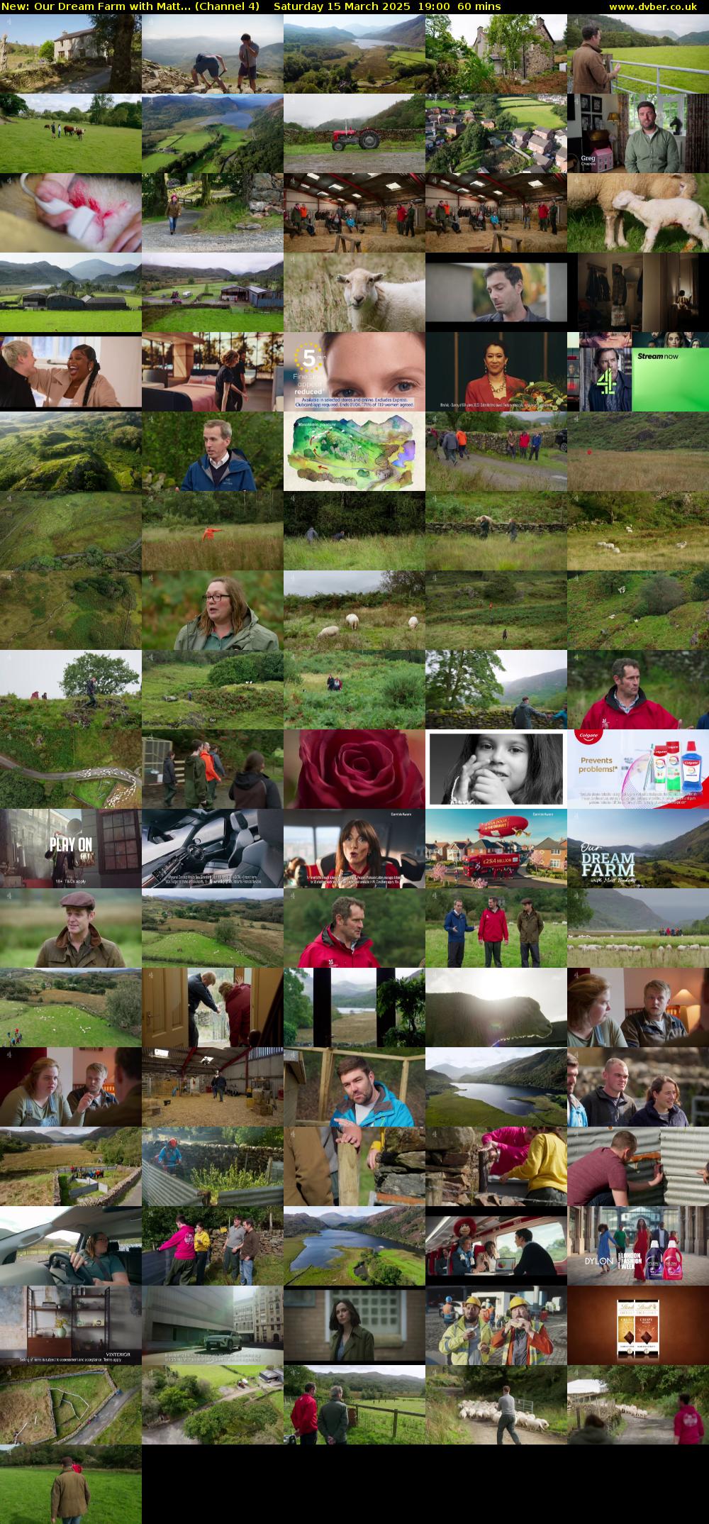 Our Dream Farm with Matt... (Channel 4) Saturday 15 March 2025 19:00 - 20:00