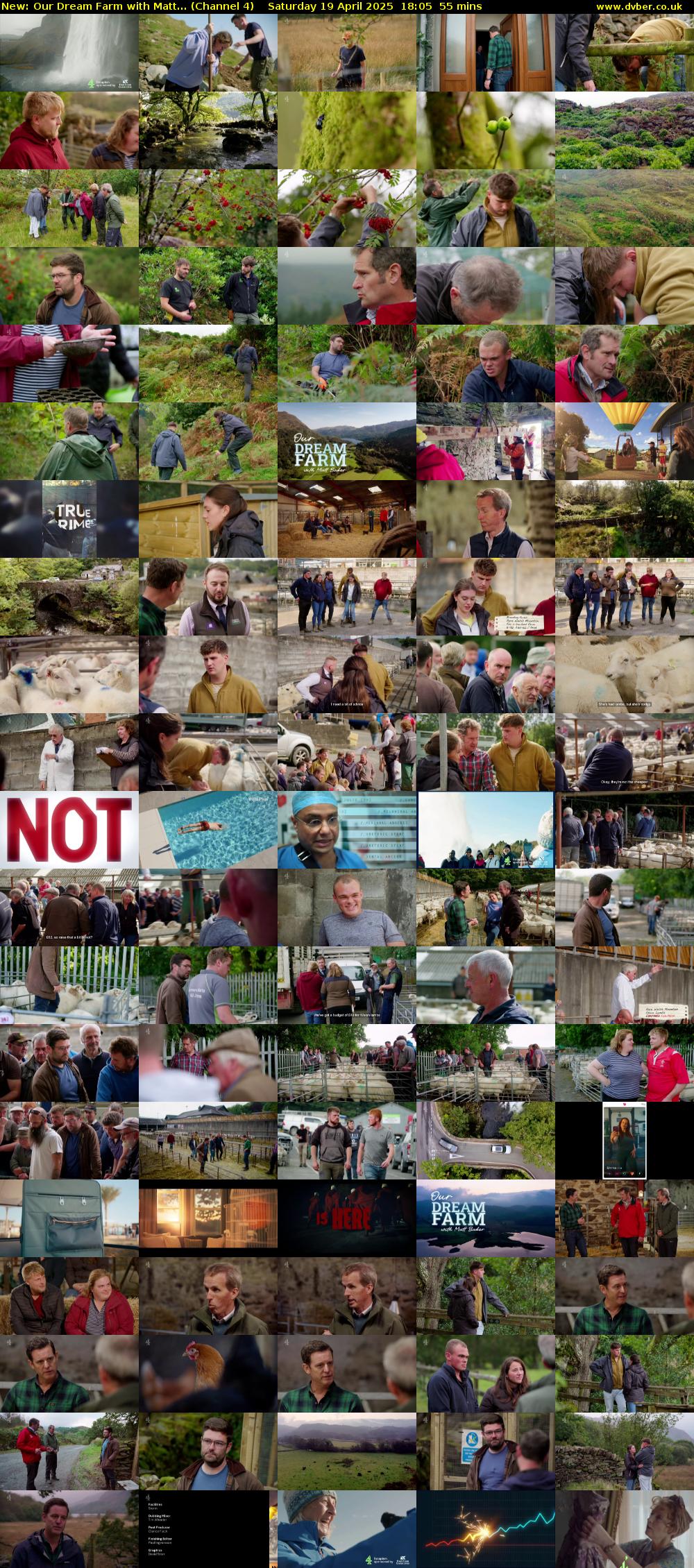 Our Dream Farm with Matt... (Channel 4) Saturday 19 April 2025 18:05 - 19:00