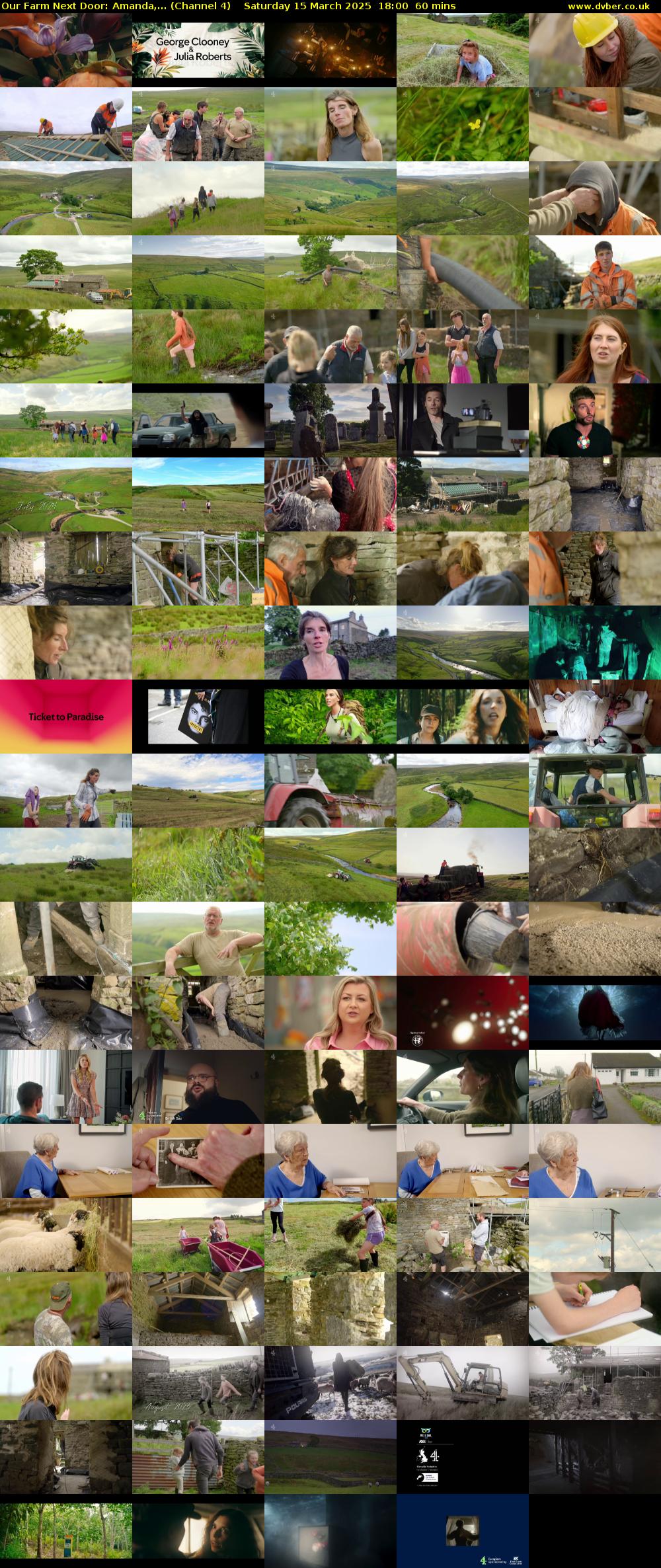 Our Farm Next Door: Amanda,... (Channel 4) Saturday 15 March 2025 18:00 - 19:00