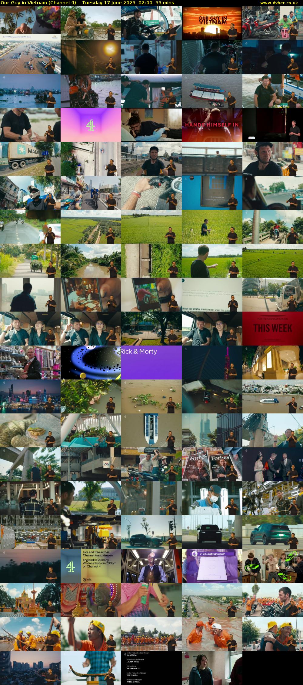 Our Guy in Vietnam (Channel 4) Tuesday 17 June 2025 02:00 - 02:55