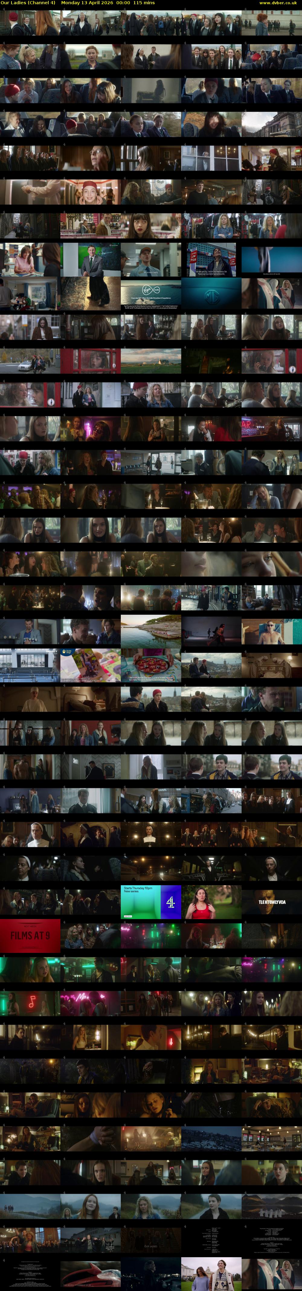 Our Ladies (Channel 4) Monday 13 April 2026 00:00 - 01:55