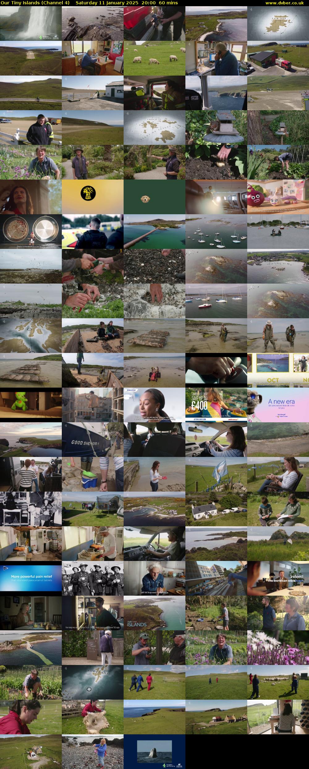 Our Tiny Islands (Channel 4) Saturday 11 January 2025 20:00 - 21:00